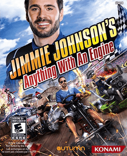 Jimmie Johnson's Anything with an Engine cover