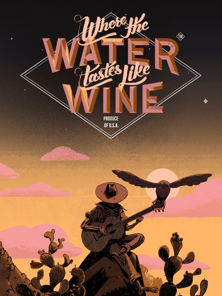 Where the Water Tastes Like Wine: Xbox Edition cover