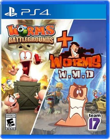 Worms Battlegrounds + Worms W.M.D cover