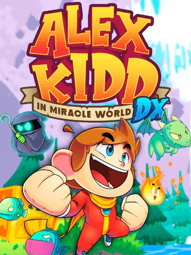 Alex Kidd in Miracle World DX cover