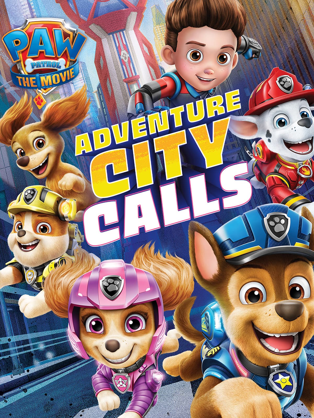 Paw Patrol the Movie: Adventure City Calls cover