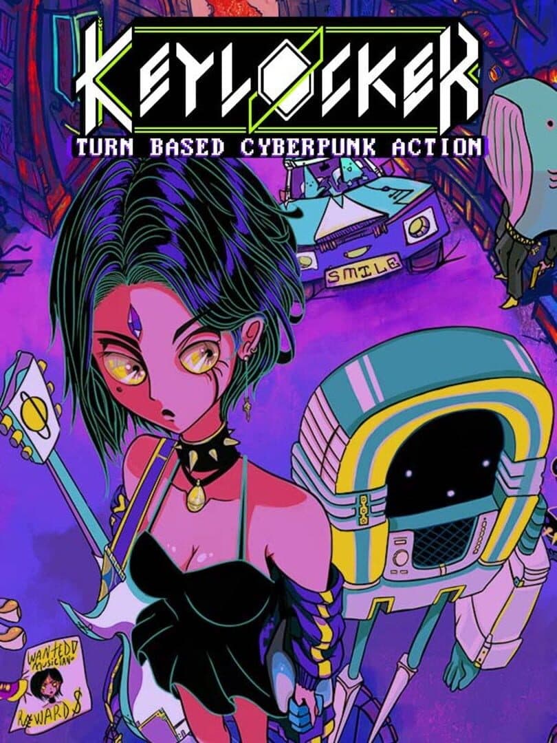 Keylocker: Turn Based Cyberpunk Action cover