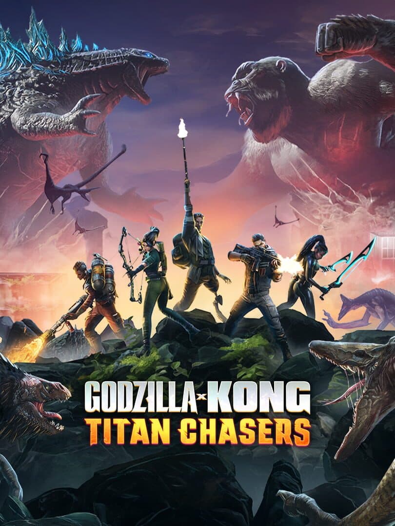 Godzilla x Kong: Titan Chasers cover