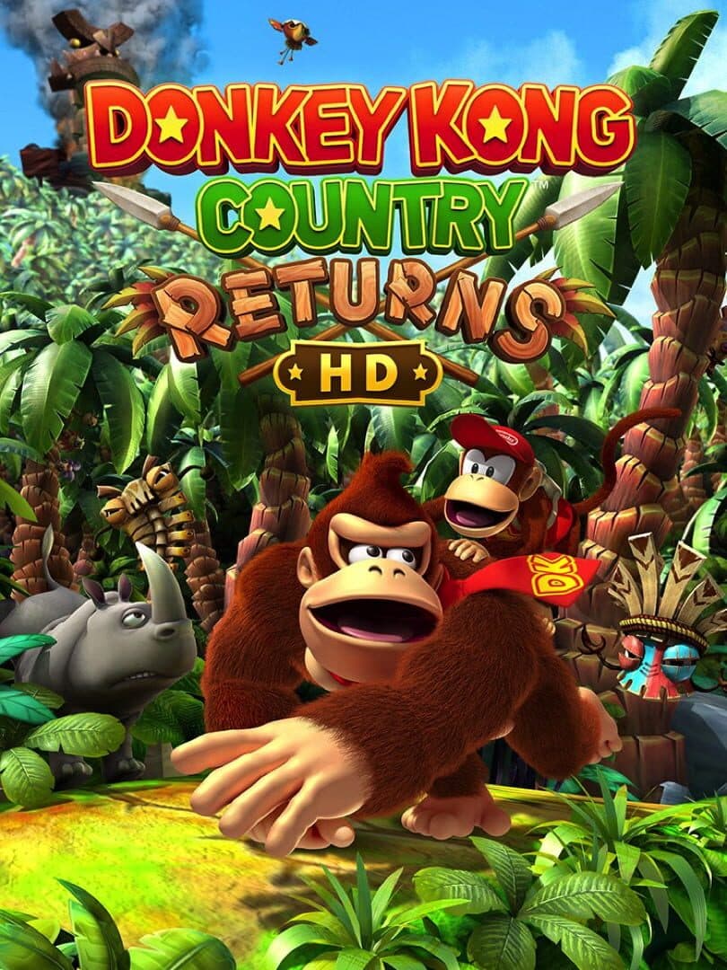 Donkey Kong Country Returns HD cover