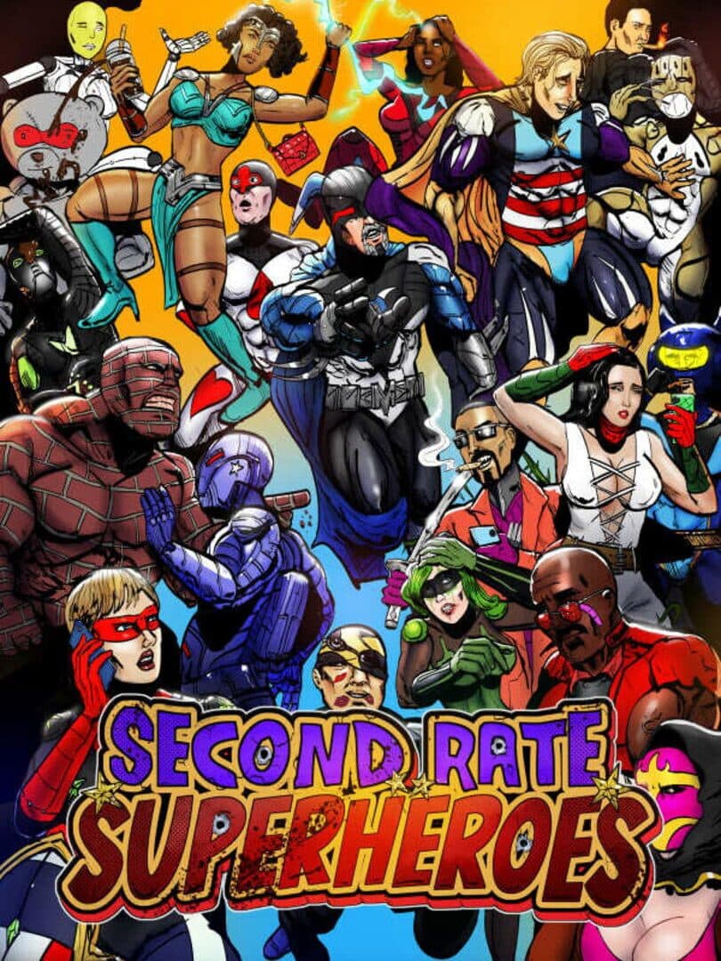 Second Rate Superheroes cover