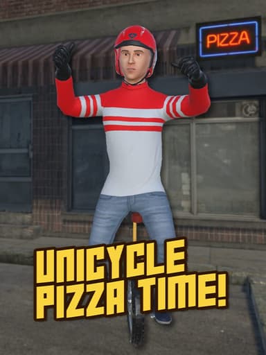 Unicycle Pizza Time! cover