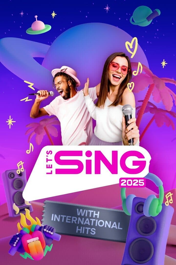 Let's Sing 2025 with International Hits: Platinum Edition cover