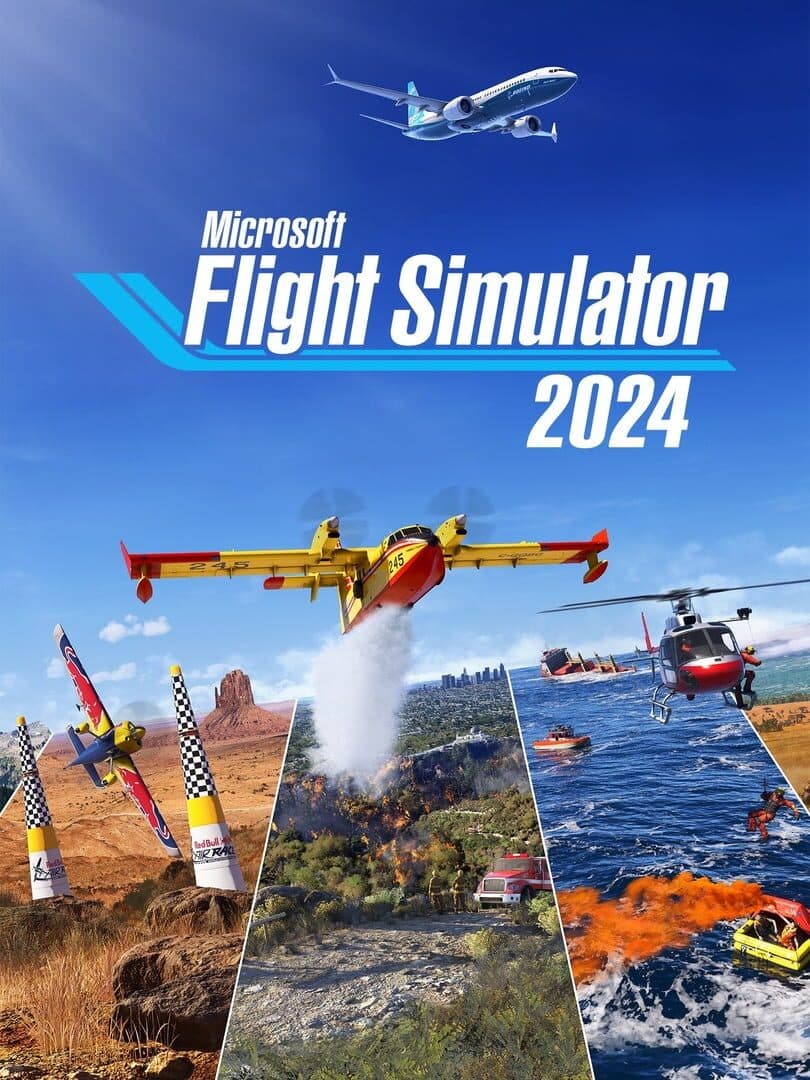 Microsoft Flight Simulator 2024 cover