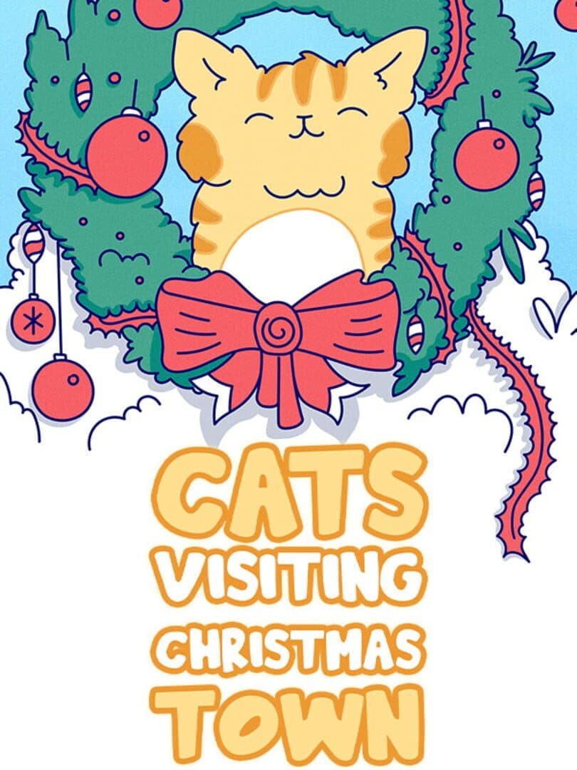 Cats Visiting Christmas Town cover