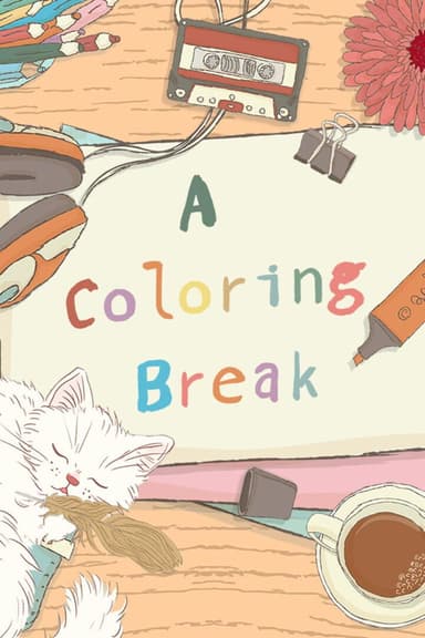 A Coloring Break cover