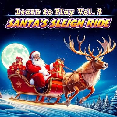 Learn to Play Vol. 9: Santa's Sleigh Ride cover